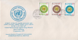 Ethiopia FDC From 1997 - Drogue