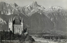 Switzerland Thun Schloss Mit Stockhorn - Thoune / Thun