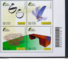 C 2636 Brazil Stamp Design Brazilian 2005 Bar Code - Neufs