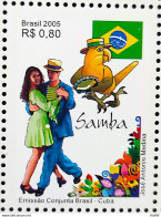 C 2628 Brazil Stamp Joint Cuba Samba Flag Dance Ave 2005 - Neufs