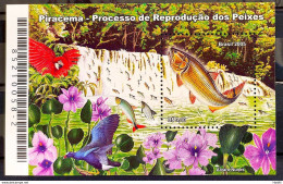 B 139 Brazil Stamp Piracema Fish Reproduction Arara Bird Flora Fauna 2005 - Ungebraucht