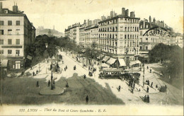 France (69) Rhône - Lyon - Place Du Pont, Cours Gambetta - Andere & Zonder Classificatie