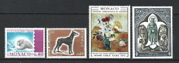 Timbre De Monaco Neuf ** N 815 / 818 - Unused Stamps