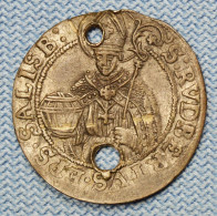 Salzburg Österreich / Austria • 3 Kreuzer 1681 • Maximilian Gandolf Von Küenburg • Holed • [24-483] - Autriche