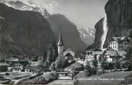 Switzerland Lauterbrunnen Mit Staubbach Und Jungfrau - Lauterbrunnen