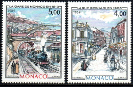 1984 - Monaco 1433/34 Belle Epoque     ---- - Neufs