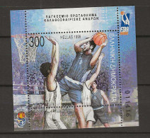 1998 MNH Greece Mi Block 18  Postfris** - Nuovi