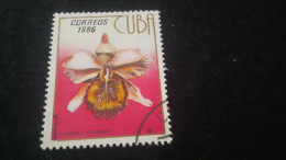 CUBA- 1980-90   1  C.     DAMGAlı - Gebraucht