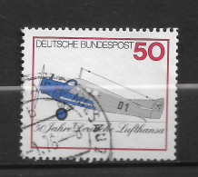 ALLEMAGNE  FÉDÉRALE   N° 727 " LUFTHANSA " - Gebraucht