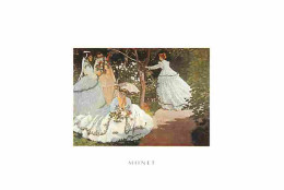 Art - Peinture - Claude Monet - Femmes Au Jardin Cocktail - Carte Neuve - CPM - Voir Scans Recto-Verso - Schilderijen