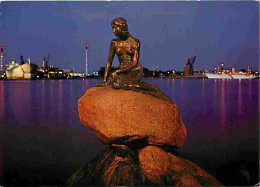 Danemark - Copenhague - The Little Mermaid At Night - Statue - CPM - Voir Scans Recto-Verso - Denemarken