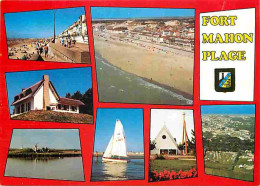 80 - Fort Mahon - Multivues - Plage - Blasons - CPM - Voir Scans Recto-Verso - Fort Mahon