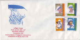 Ethiopia FDC From 1999 - Famous Ladies