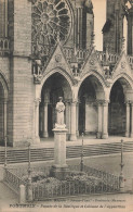 CPA Pontmain-Façade De La Basilique Et Colonne De L'Apparition       L2801 - Pontmain