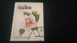 CUBA- 1980-90   1  C.     DAMGAlı - Usati