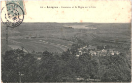 CPA Carte Postale France Langres Panorama Et Digue De La Liez  VM79158 - Langres