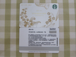 China 2023 Starbucks Card - Cartes Cadeaux