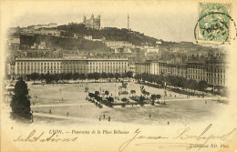 France (69) Rhône - Lyon - Panorama De La Place Bellecour - Andere & Zonder Classificatie