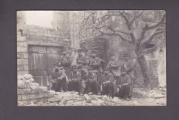 Carte Photo Guerre 14-18 Militaires Cie D' Etapes B3 1er Regiment Du Genie  Montpellier (58735) - Oorlog 1914-18