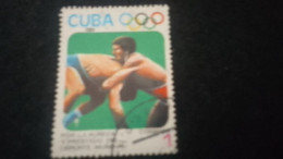 CUBA- 1980-90   1  C.     DAMGAlı - Gebraucht