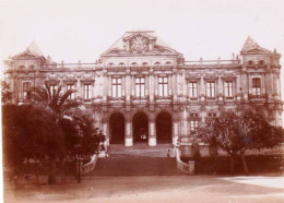 Photo Originale -1889 - Algerie - ORAN - L'hotel De Ville - Places