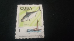 CUBA- 1980-90   1  C.     DAMGAlı - Usati