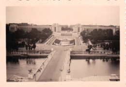 Photo Originale - 1941 - Guerre 1939/45 - PARIS Sous L'occupation Allemande - Le Trocadero - Krieg, Militär