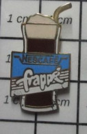 2020  Pin's Pins / Beau Et Rare / BOISSONS / VERRE DE CAFE FROID NESCAFE FRAPPE - Getränke