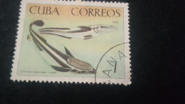 CUBA- 1980-90   1  C.     DAMGAlı - Used Stamps