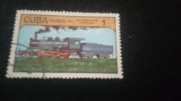 CUBA- 1980-90   1  C.     DAMGAlı - Used Stamps