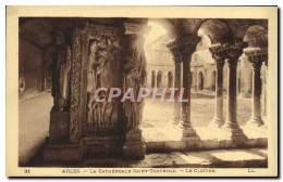 CPA Arles La Cathedrale Saint Trophime Le Cloitre - Arles