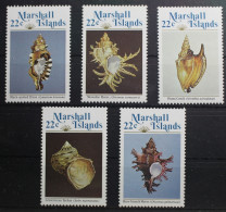 Marshall-Inseln 35-39 Postfrisch #SH483 - Marshall
