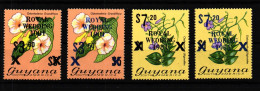 Guyana 616 A, B-617 A, B Postfrisch #GF063 - Guyana (1966-...)