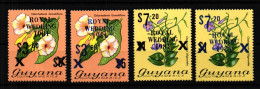 Guyana 616 A, B-617 A, B Postfrisch #GF062 - Guyane (1966-...)