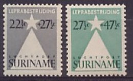 Suriname NVPH Nr Luchtpost 29/30 Postfris/MNH Leprazegels, Airmail 1947 - Surinam ... - 1975