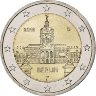 République Fédérale Allemande, 2 Euro, 2018, Stuttgart, Bimétallique, SPL - Duitsland