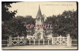 CPA Verneuil Chateau Des Groues - Verneuil Sur Seine