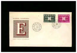 GRECIA - FDC 1963 -  EUROPA CEPT - FDC