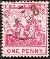 Grande-Bretagne (ex-colonies & Protectorats) > Barbades 1892 -1903 Colonial Seal  Stampworld N° 45 - Barbades (...-1966)