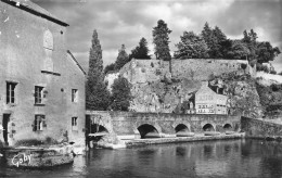 Fresnay Sur Sarthe * Le Moulin Ert Le Barrage Sur La Sarthe , Devant Les Remparts Du Château - Other & Unclassified