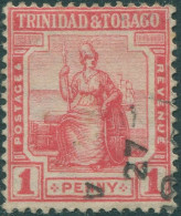Trinidad & Tobago 1913 SG207 1d Red Britannia FU - Trinité & Tobago (1962-...)