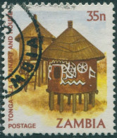 Zambia 1981 SG346 35n Granary And House FU - Zambia (1965-...)