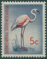 South West Africa 1961 SG210 5c Flamingo MLH - Namibië (1990- ...)
