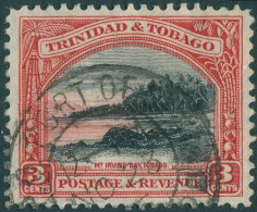Trinidad & Tobago 1935 SG232 3c Black And Red Mt Irvine Bay FU - Trinidad & Tobago (1962-...)