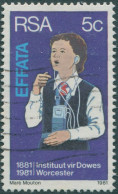 South Africa 1981 SG495 5c Girl With Hearing Aid FU - Sonstige & Ohne Zuordnung