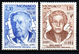 1985 - Monaco 1471/72 Compositori Musicali     ---- - Unused Stamps