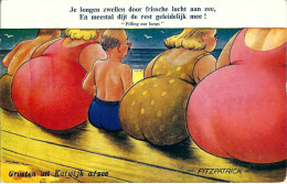 Groeten Uit Katwijk Aan Zee, Humorkarte, Sign. Fitzpatrick, Gelaufen - Humor