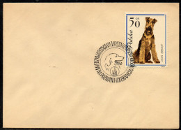 POLAND 1970 VII INTERNATIONAL PEDIGREE DOG SHOW IN POZNAN SPECIAL CANCEL ON COVER POLISH DOGS - Cani