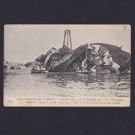 FRANCE, Postcard WWI, Catastrophe Du "Liberte", Les Epaves, Used - Oorlog 1914-18