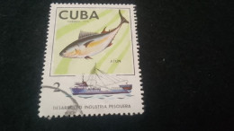 CUBA- 1980-90   2  C.     DAMGAlı - Usados